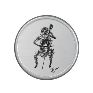 Cello-Gekritzel Bluetooth Lautsprecher