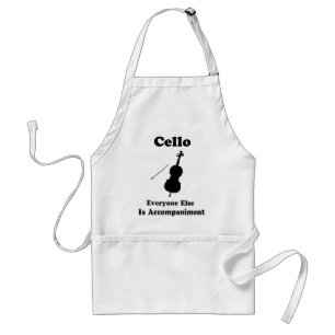 Cello-Geschenk Schürze