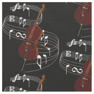 Cello-Gewebe - Dunkelheit Stoff