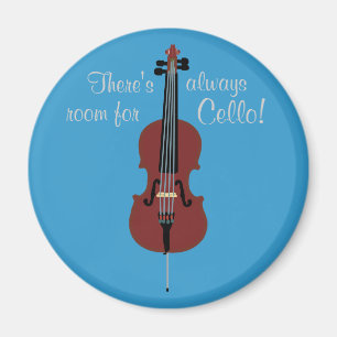 Cello hat immer Platz! Magnet