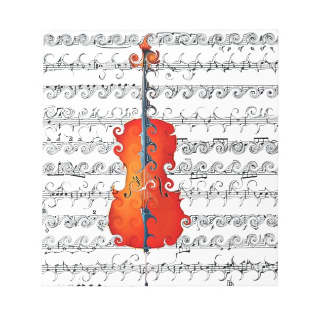 Cello & I Rock!_ Notizblock (Vorderseite)