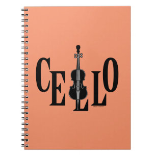 Cello in Cello Notizblock