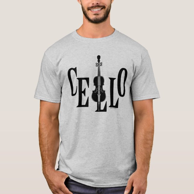 Cello in Cello T-Shirt (Vorderseite)