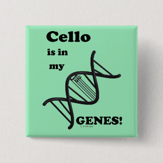Cello ist in meinen Genen Button