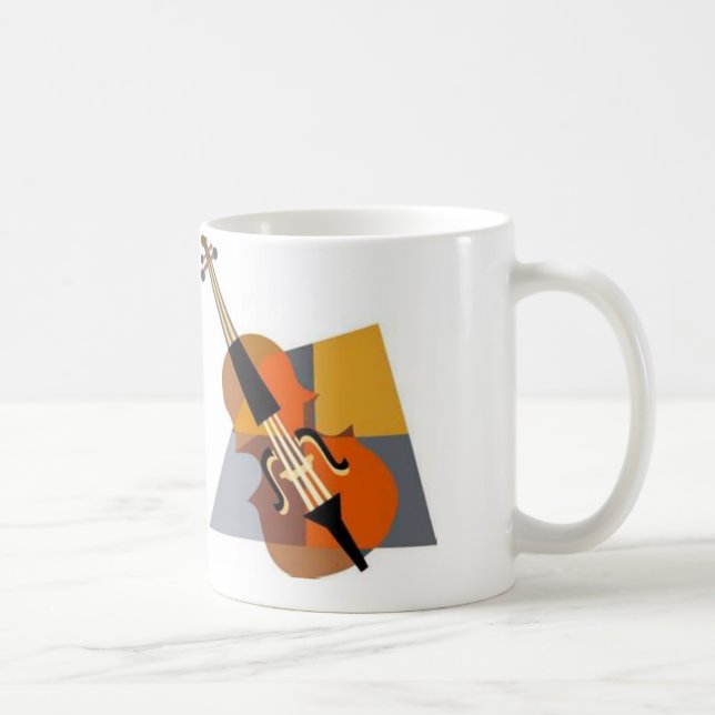 Cello-Kaffee-Tasse Tasse (Rechts)