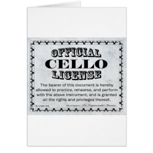 Cello-Lizenz