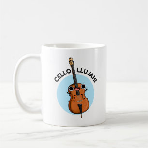 Cello-llujah Funny Cello Pun Kaffeetasse