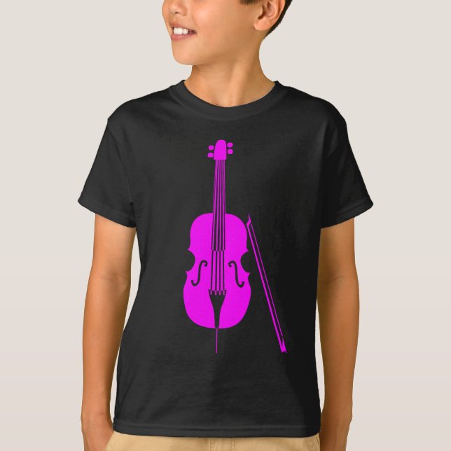 Cello - Magenta T-Shirt (Vorderseite)