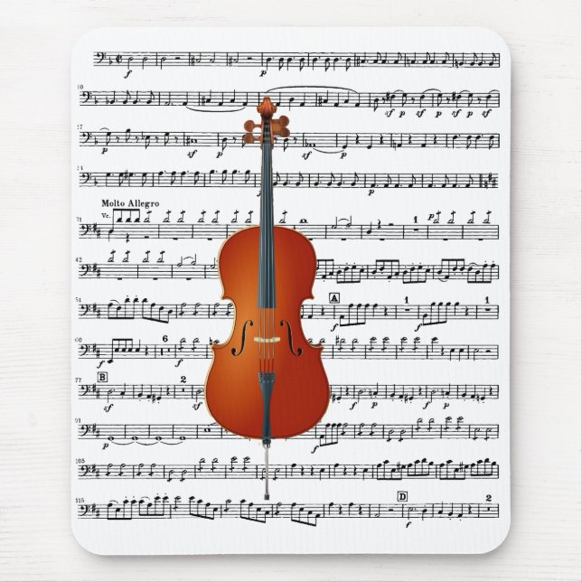 Cello & Me_ Mousepad (Vorne)
