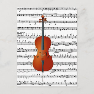 Cello & Me_ Postkarte