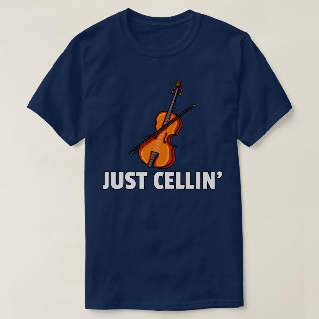 Cello Music für Cellist oder Cello Player253 T-Shirt (Design vorne)