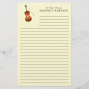 Cello Musician Music Teacher String Orchestra Briefpapier