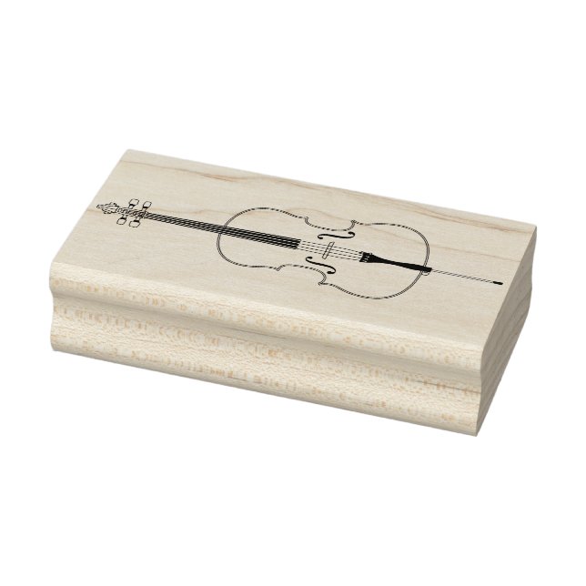 Cello Musician Music Teacher String Orchestra Gummistempel (Stempel)