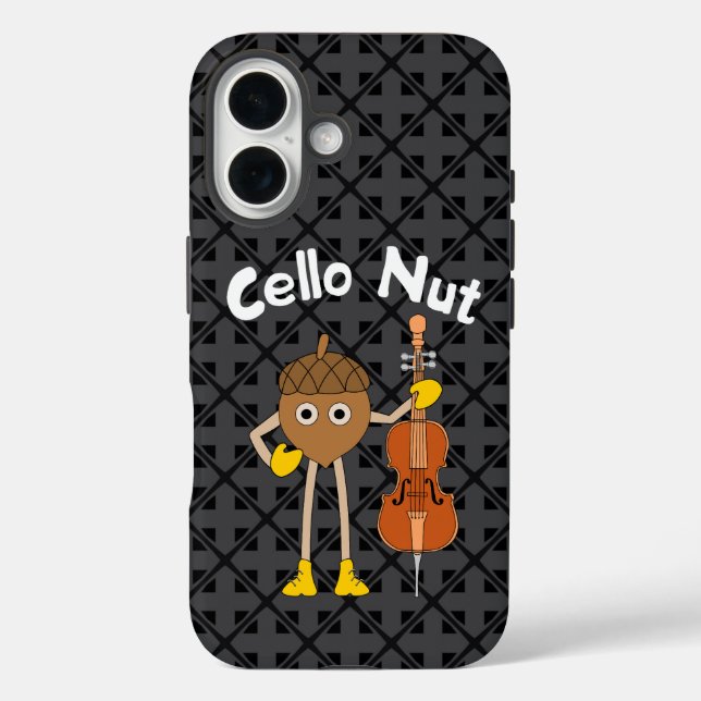 Cello Nut Case-Mate iPhone Hülle (Rückseite)