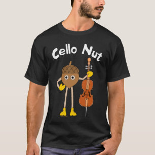Cello Nut Text T-Shirt