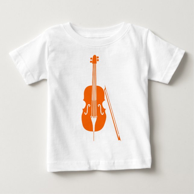 Cello - Orange Baby T-shirt (Vorderseite)