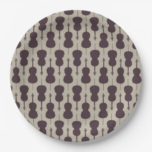 Cello Pattern Pappteller