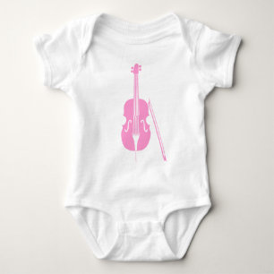 Cello - Pink Baby Strampler