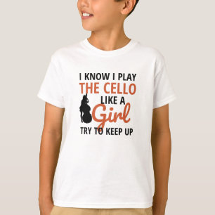 Cello Player Geschenke für Frauen Cello Cellist T-Shirt