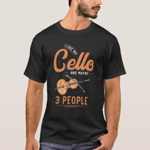 Cello Player Music Orchestra Musician Cellist Cel T-Shirt