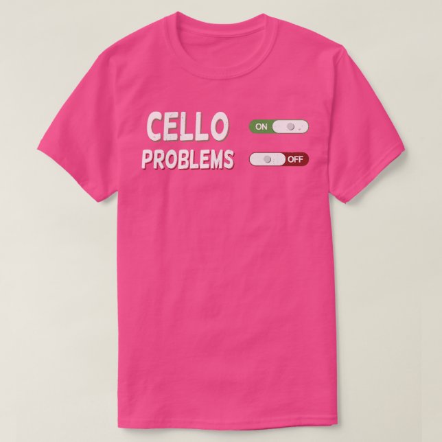 Cello Player Violoncello Cellist Geschenk T-Shirt (Design vorne)