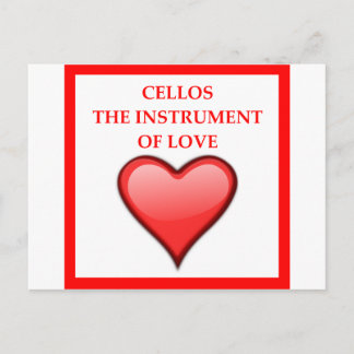 CELLO POSTKARTE