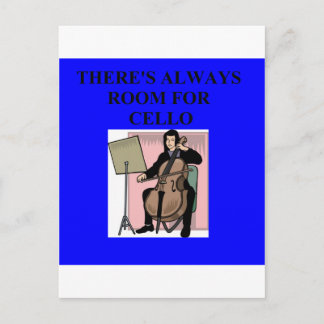 CELLO POSTKARTE