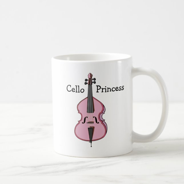 Cello-Prinzessin Tasse (Rechts)