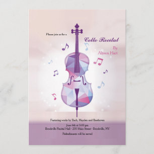 Cello-Recital-Einladung Einladung