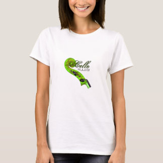 Cello-Regeln - Grün T-Shirt