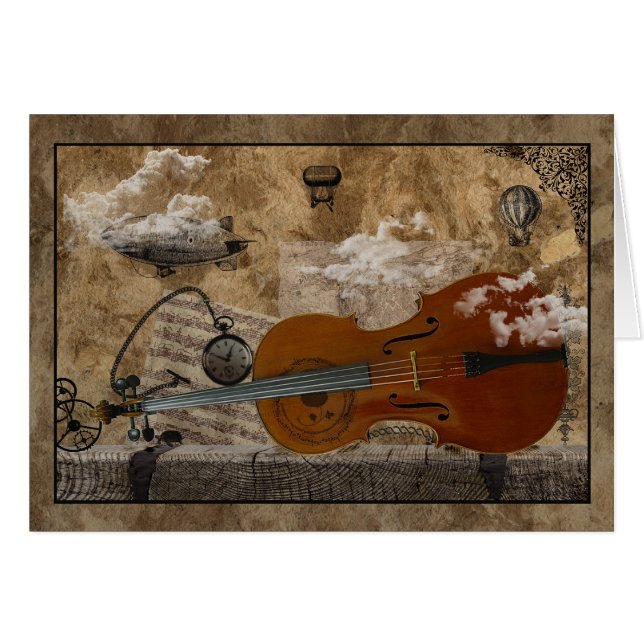 Cello Steampunk Reihe (Vorderseite (Horizontal))
