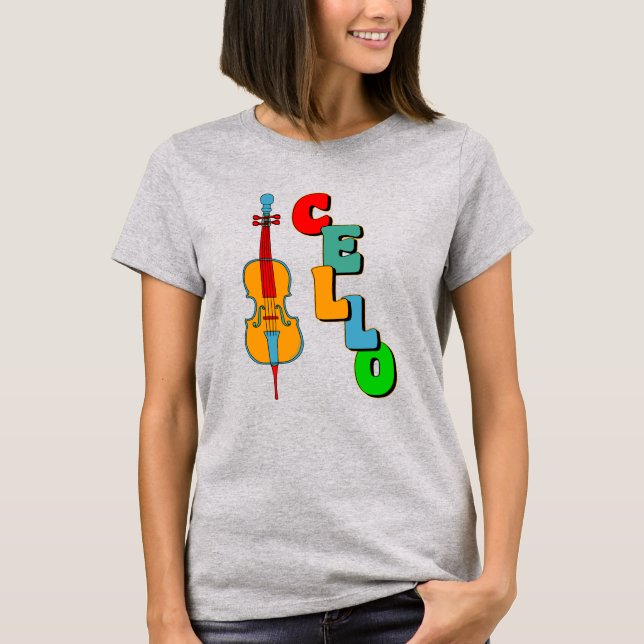 Cello T-Shirt (Vorderseite)