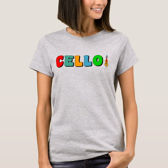 Cello T-Shirt (Vorderseite)