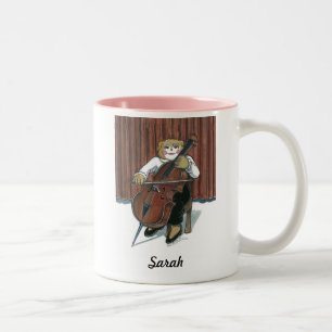 Cello-Tasse Zweifarbige Tasse