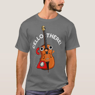 Cello There Niedlich Music Instrument Puffer T-Shirt