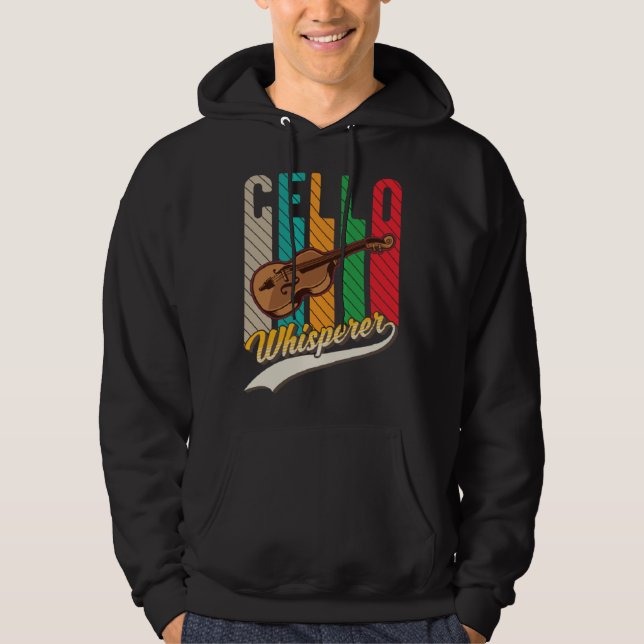 Cello Whisperer Cello Player Cellist Hoodie (Vorderseite)