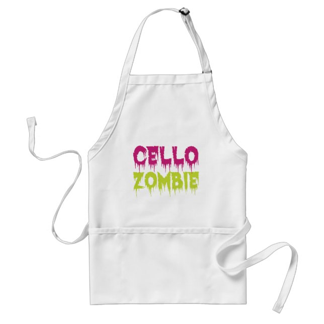 Cello Zombie Schürze (Vorne)