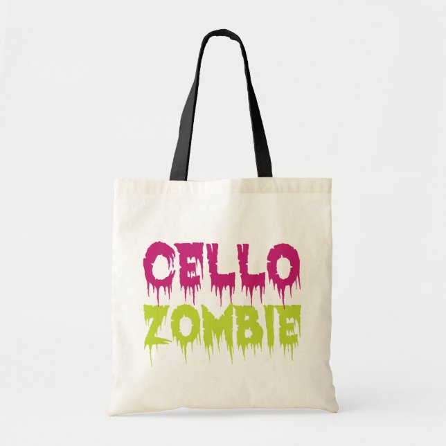 Cello Zombie Tragetasche (Vorne)
