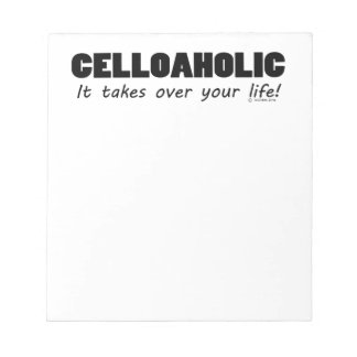Celloaholisches Leben Notizblock