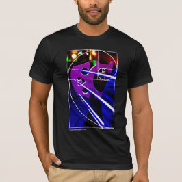 Cellobrücke mit Fibonacci-Spirale T-Shirt