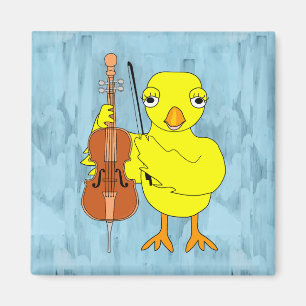 Cellohuhn Magnet