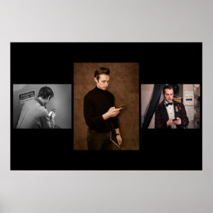 Cellphone Triptych Poster