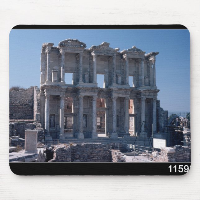 Celsus Bibliothek, errichtet in ANZEIGE 135 Mousepad (Vorne)