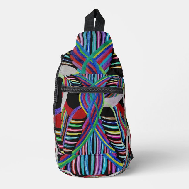 Celtelix auf Trage/Kreuzbeutel Crossbody Bag (Vorderseite)