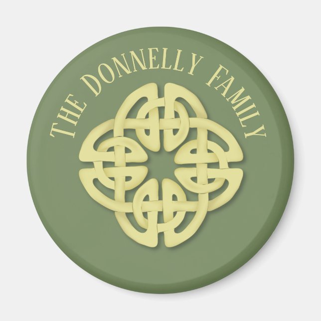 Celtic, 2¼ Inch Round Magnet (Vorne)
