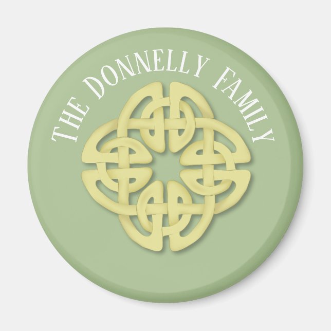 Celtic, 2¼ Inch Round Magnet (Vorne)