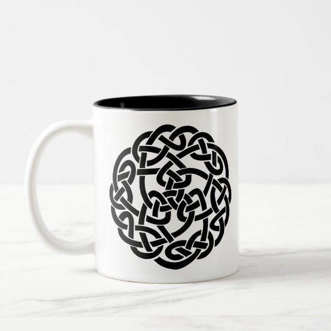 Celtic 2 zweifarbige tasse (Links)