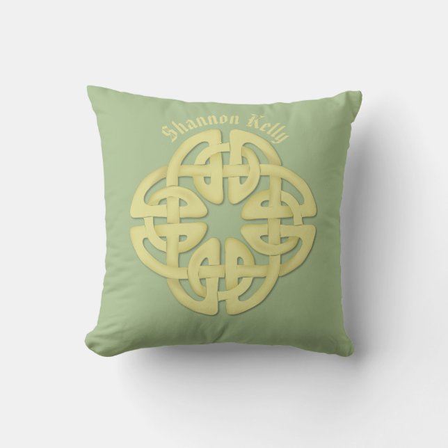 Celtic All-Over-Print Kissen (Vorderseite)
