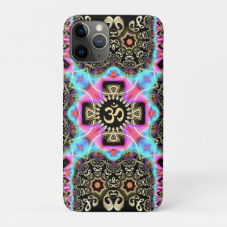Celtic Arabesque Om Gold Art Fusion iPhone 4 Fall Case-Mate iPhone Hülle