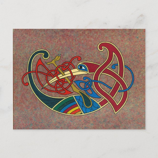Celtic Art Postcard Postkarte (Vorderseite)